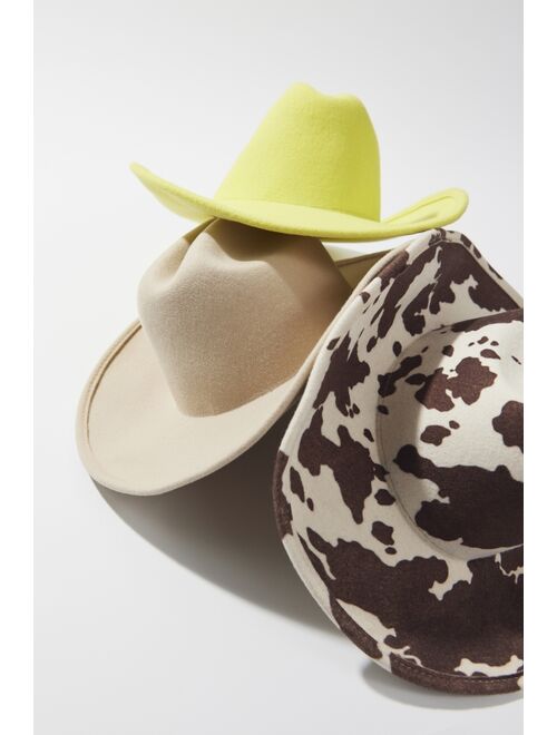 Urban Outfitters Cassidy Brushed Wool Cowboy Hat