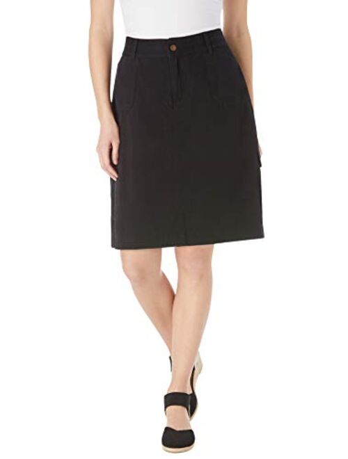 Woman Within Women's Plus Size Perfect Skort