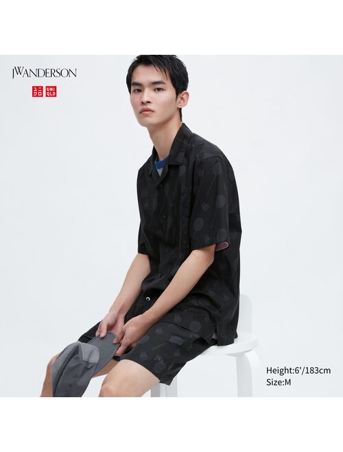 UNIQLO Open Collar Short-Sleeve Shirt (Badminton) (JW Anderson)