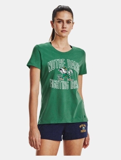 Women's UA Performance Cotton Collegiate T-Shirt