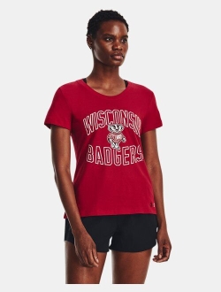 Women's UA Performance Cotton Collegiate T-Shirt