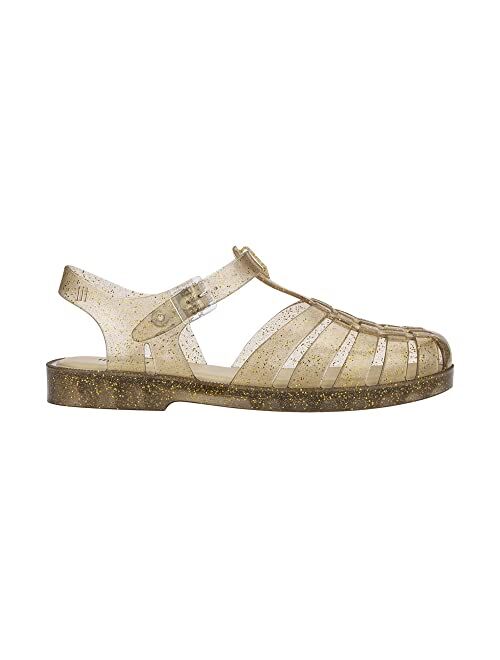 Melissa Womens Possession Flats Sandals Gold