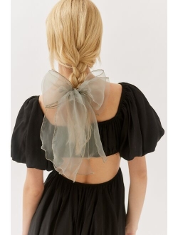 Chiffon Hair Bow Barrette