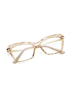 Cat Eye Glasses Frame Clear Lenses Eyewear Women B2440