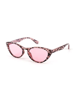 Retro Cat Eye Sunglasses Women Men Vintage Small Cateye UV400 Sunglasses B2617