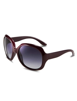 Fashion Oversized Polarized Women Sunglasses TAC Lenses B2434