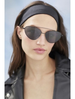 Dawn Metal Cat-Eye Sunglasses