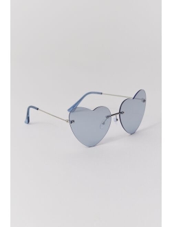 Heartbreaker Rimless Heart Sunglasses