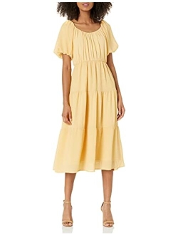 Women's Smocked Tiered Maxi