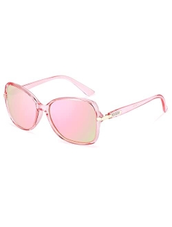 Vintage Square Polarized Sunglasses Trendy Cateye Ladies Oval Elegant Sun Glasses for Women Men B2760