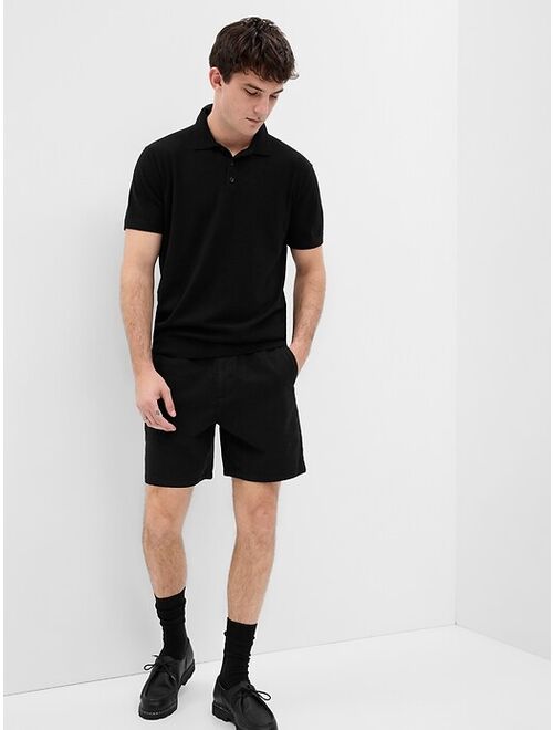 Gap 7" Linen-Cotton Shorts