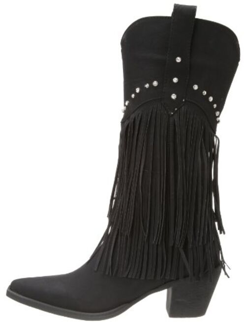 Roper Women's Fringe and Stud Western Boot