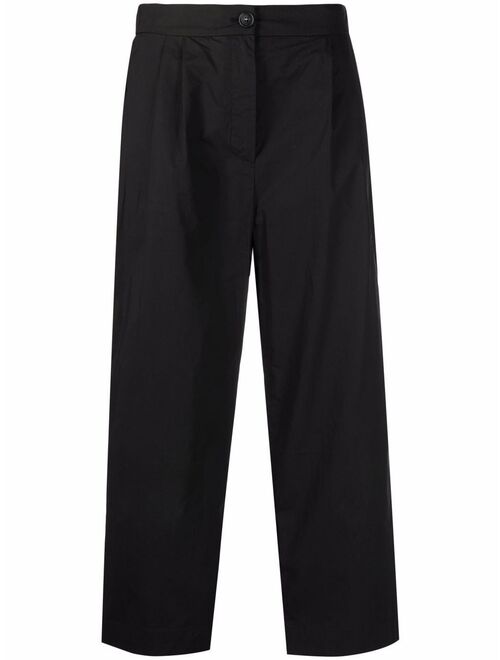 Woolrich straight-leg cropped trousers