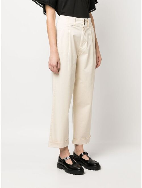 Woolrich high-waisted tailored trousers