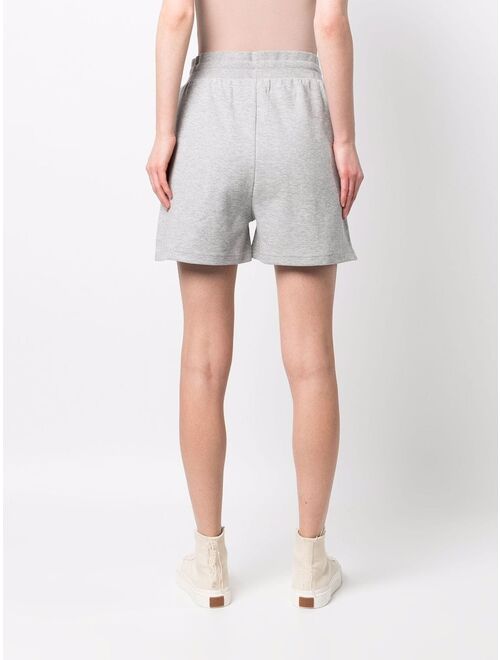 Woolrich logo-embroidered organic cotton shorts