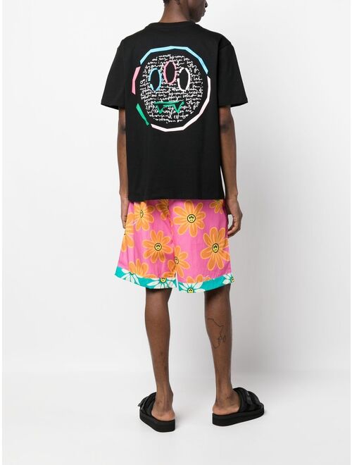 BARROW logo-print cotton shorts