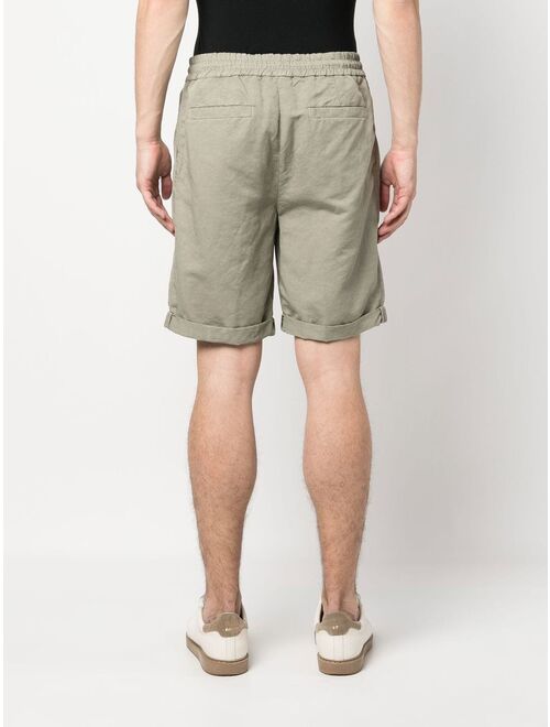 Brunello Cucinelli pleat-detail deck shorts