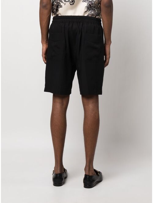 TOM FORD drawstring waistband lyocell shorts