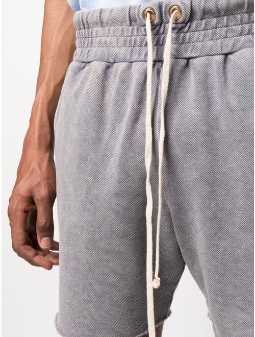 Les Tien Yacht cotton track shorts