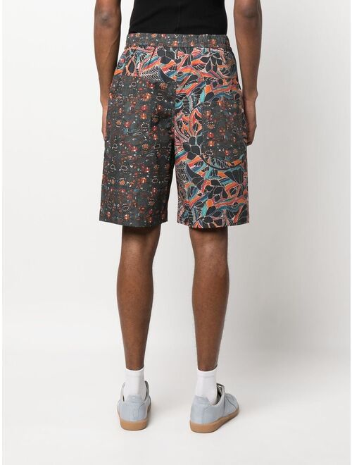 Isabel Marant MARANT graphic-print deck shorts