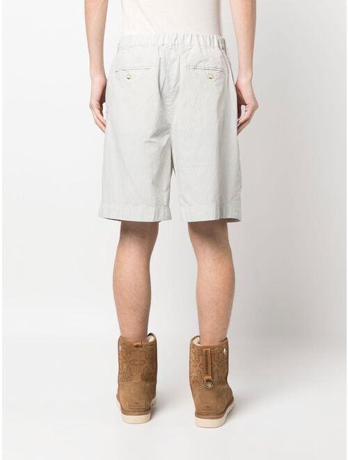 Nick Fouquet striped chino shorts