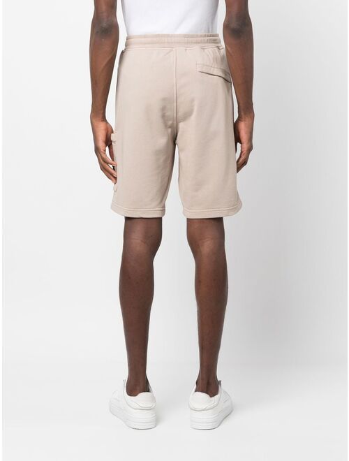 Stone Island logo-patch track shorts