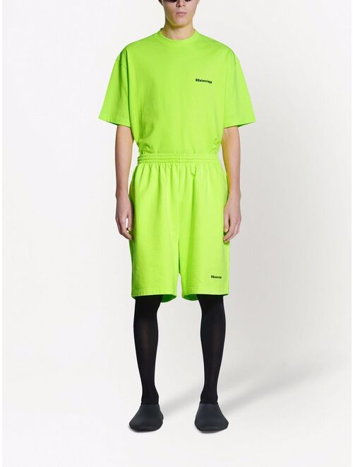 Balenciaga BB Corp track shorts