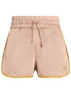 ETRO drawstring-waist silk shorts