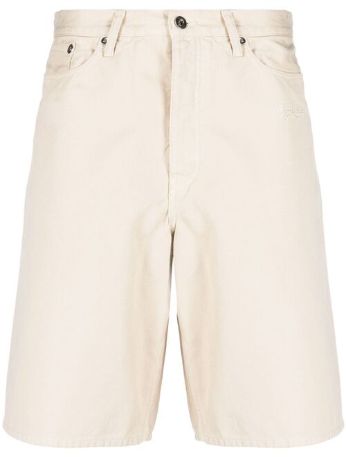 Off-White Wave Off canvas shorts