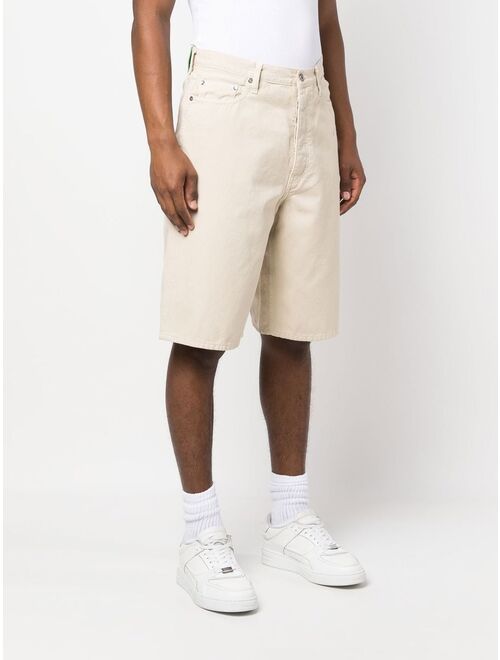 Off-White Wave Off canvas shorts