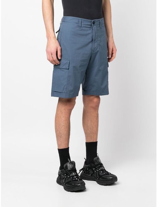 Stone Island shorts cargo con parche Compass