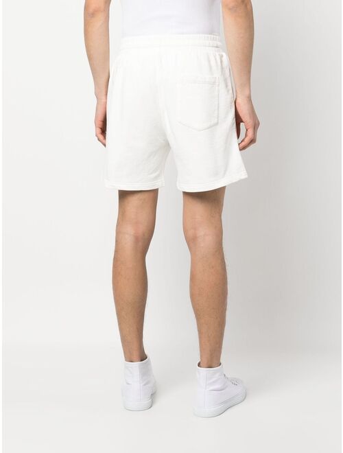 Casablanca logo-embroidered track shorts