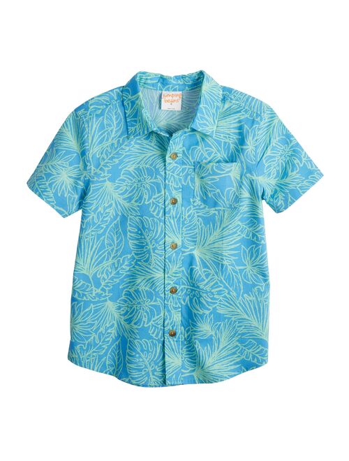 Boys 4-8 Jumping Beans Button Front Shirt