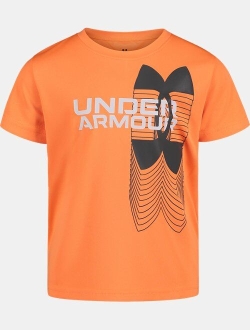 Boys' Toddler UA Split Logo Hybrid Short Sleeve