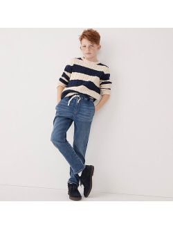 Boys' pull-on jean in Caspian wash