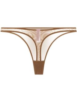 Nubian Skin set of 3 tulle thongs