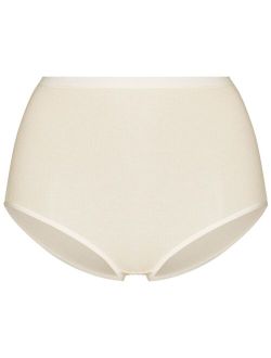 Baserange Bell ribbed high-waisted briefs