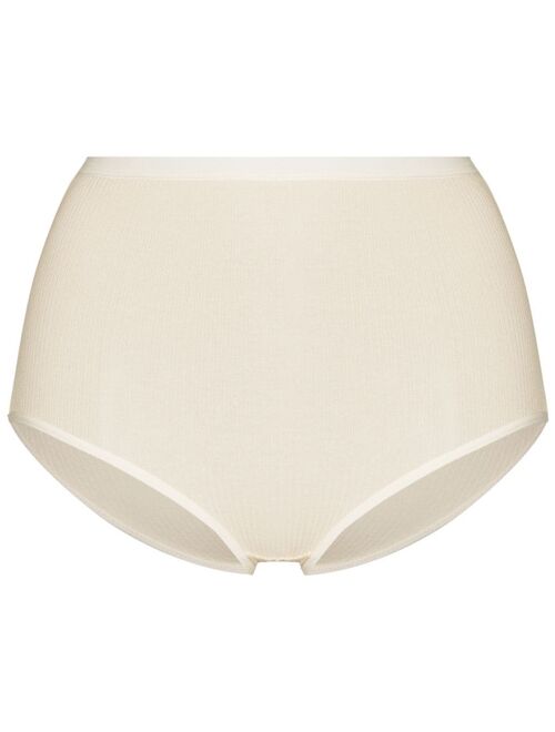 Baserange Bell ribbed high-waisted briefs