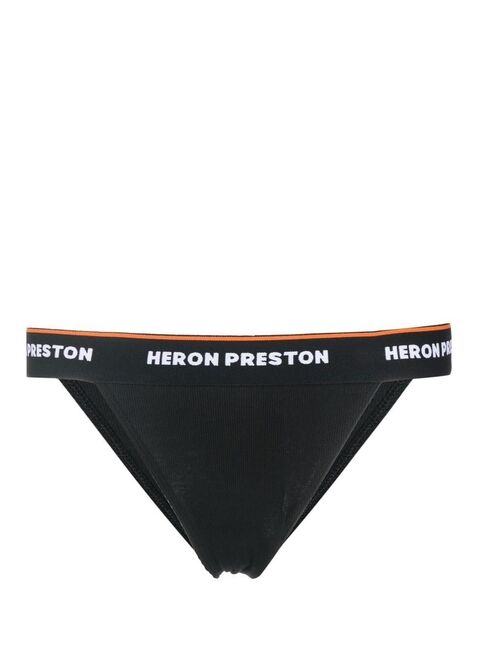 Heron Preston logo-waist stretch-cotton briefs