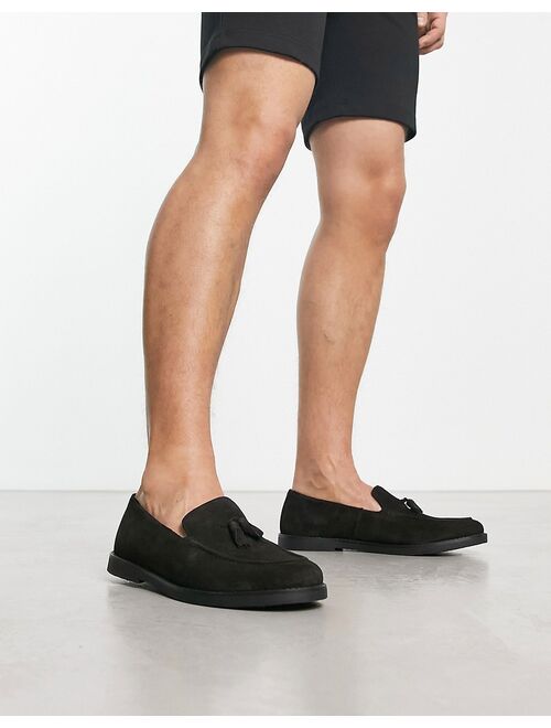 River Island tassel loafer in black