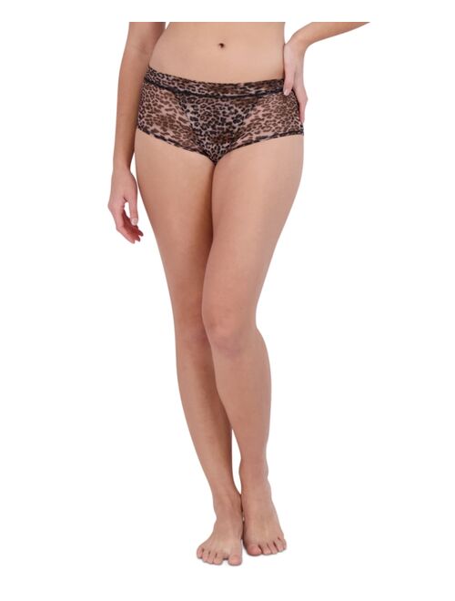 STEVE MADDEN Women's Mesh Boyshort Underwear SM11872