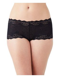 B.TEMPT'D BY WACOAL Women's Inspired Eyelet Boyshorts Underwear 945219