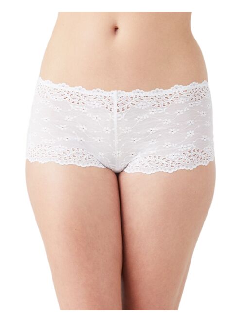 B.TEMPT'D BY WACOAL Women's Inspired Eyelet Boyshorts Underwear 945219