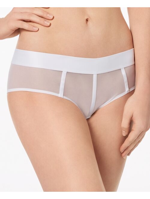 DKNY Sheers Mesh-Panel Hipster Underwear DK4942