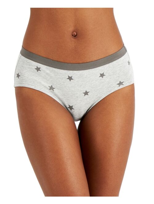 JENNI Women's Elastic Waistband Cotton Hipster Underwear