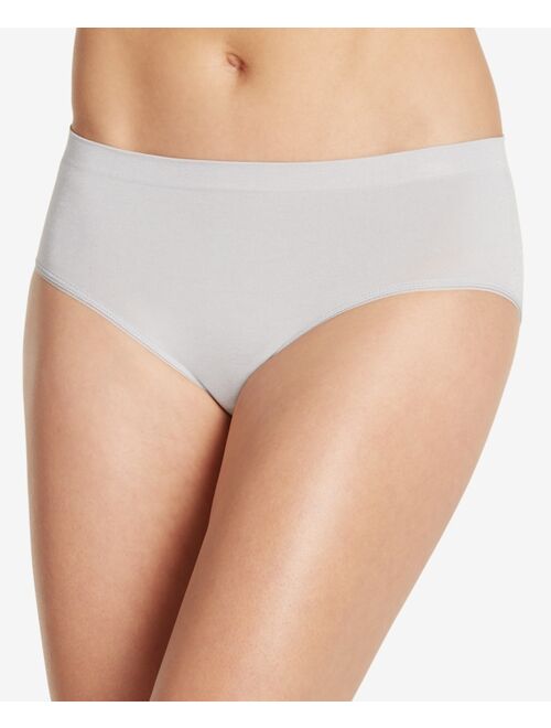 JOCKEY Smooth and Shine Seamfree Heathered Hipster Underwear 2187, available in extended sizes