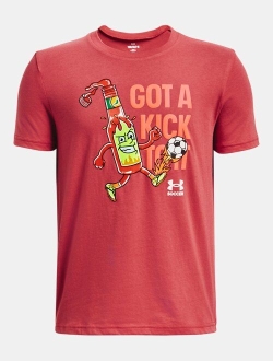 Boys' UA Soccer Kick To It Short Sleeve