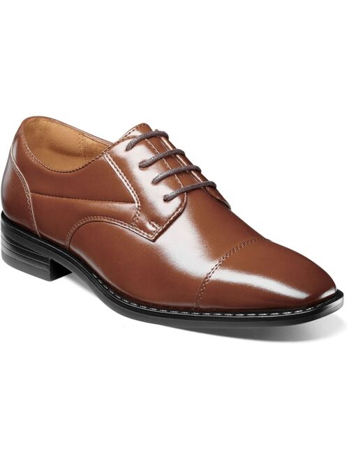 STACY ADAMS Big Boys Kallum Jr. Cap Toe Lace Up Shoes