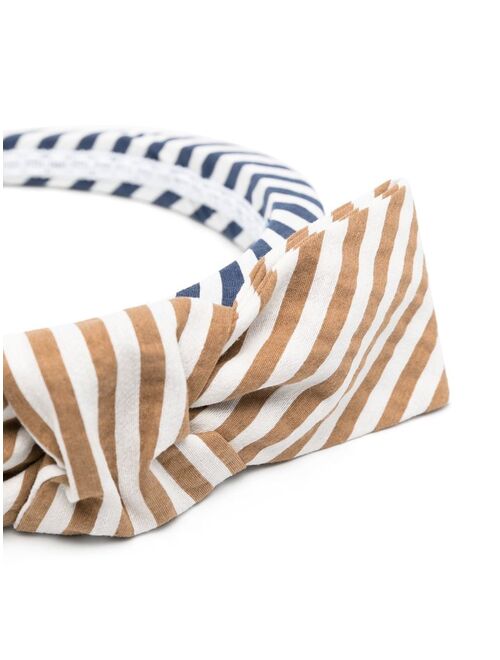 Mi Mi Sol diagonal stripe headband