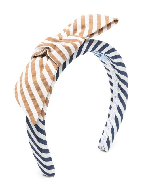 Mi Mi Sol diagonal stripe headband